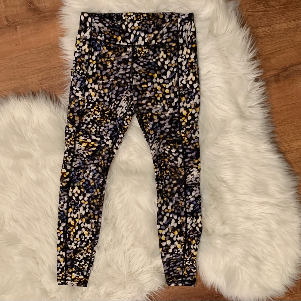 Lululemon Speed Up Tight 28” Metropolis Glow Multi 8 Full on Luxtreme Worn Once
